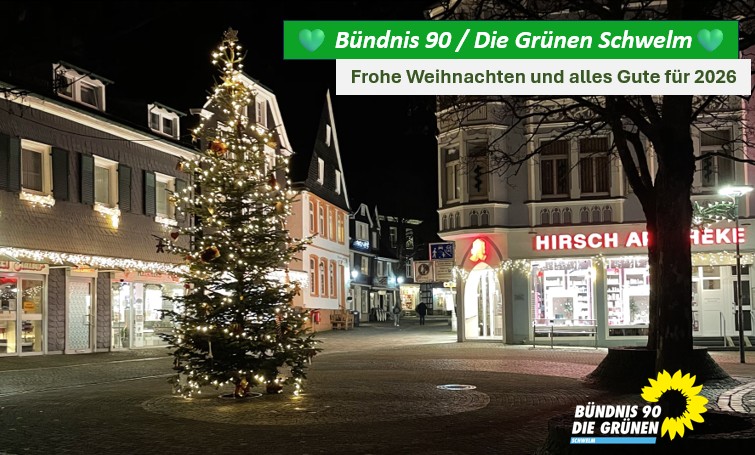 Frohe Weihnachten und ein gutes Jahr 2026